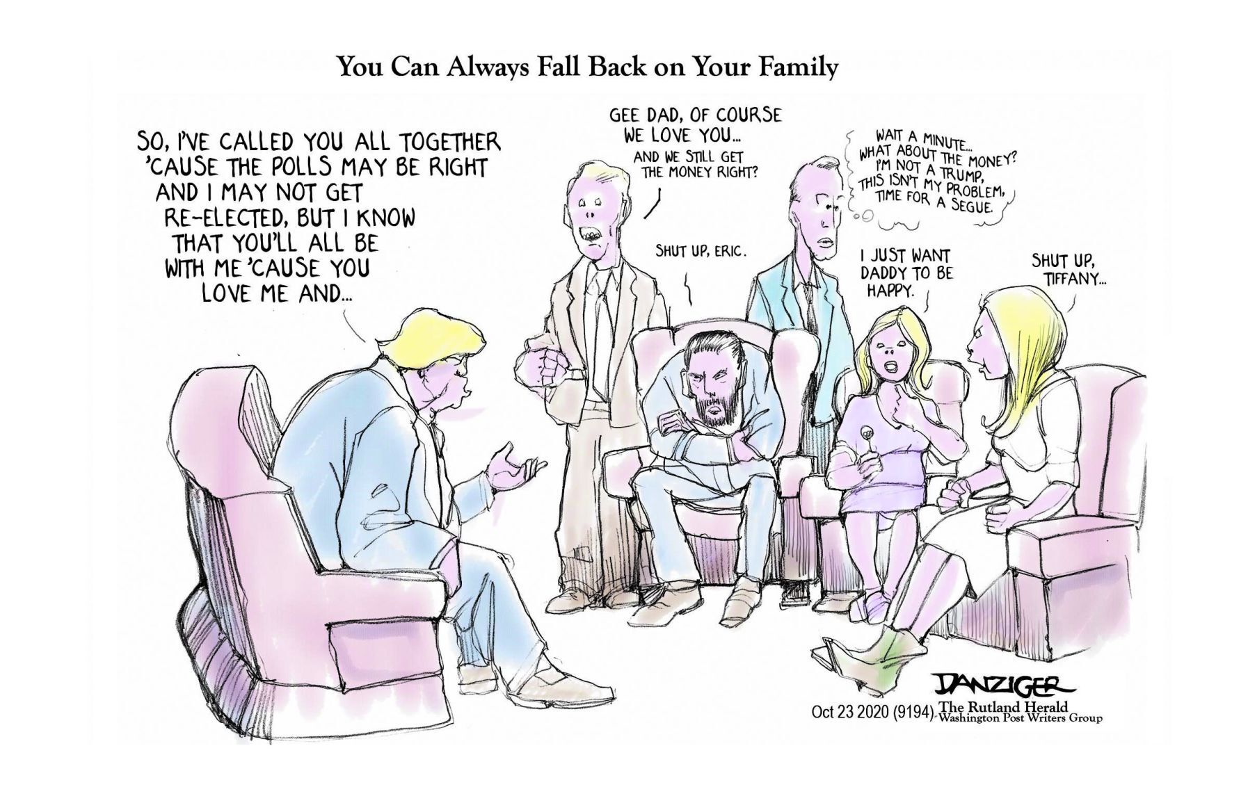 Jeff Danziger cartoon
